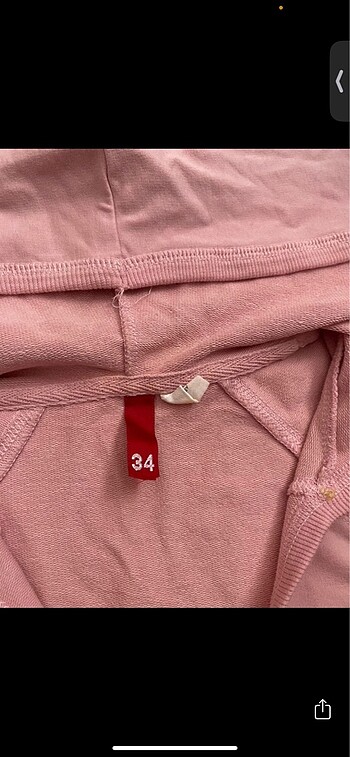 xs Beden y2k lolita sweatshirt