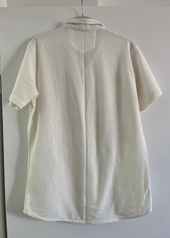 xl Beden Erkek Kısa Kollu Beyaz Gömlek