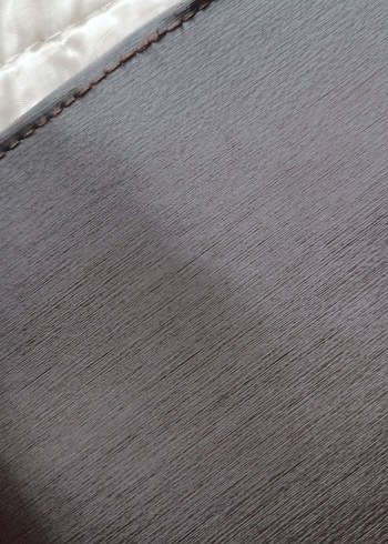 Koyu Kahverengi Nakışlı Modern Masa Örtüsü ranir deri . - Görsel 9