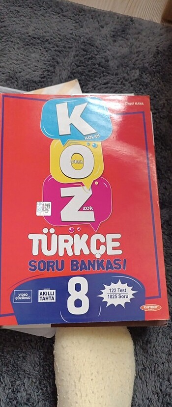  8 sınıf Türkçe soru Bankası test kitabı 