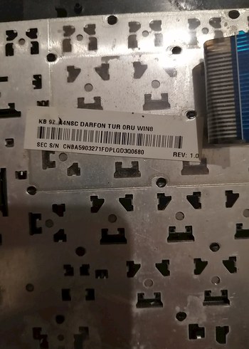 SAMSUNG NP350V4C NP355V4C 350V4C 355V4C laptop kılavyesi sağlam - Görsel 4