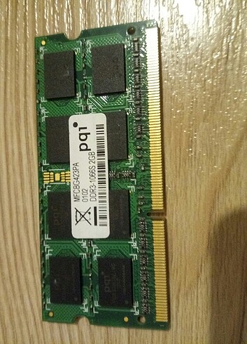 2 GB DDR 3 LAPTOP REMİ SORUNSUZ