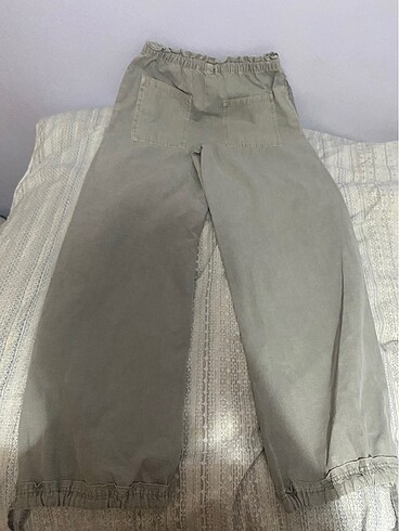 xs Beden gri Renk Loose yüksek bel jean