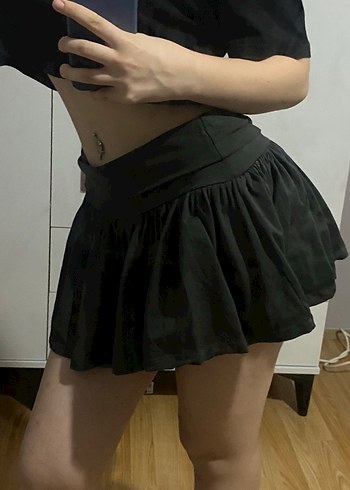 Şortlu Mini Etek