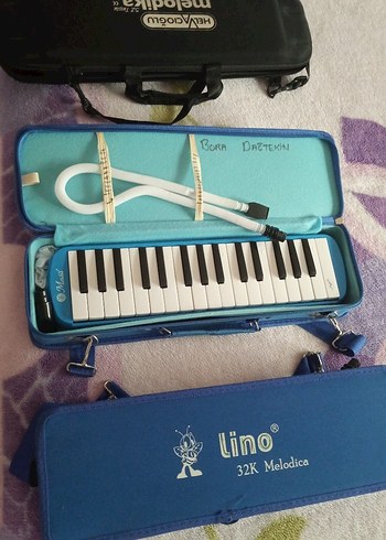 Lino 32 Tuşlu Mavi Melodika - Görsel 2