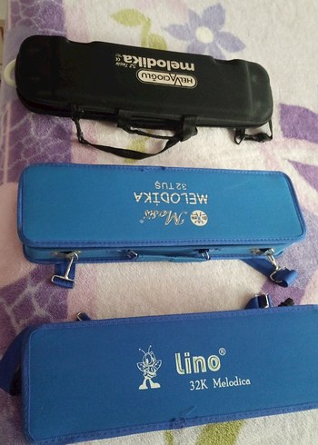 Lino 32 Tuşlu Mavi Melodika - Görsel 3