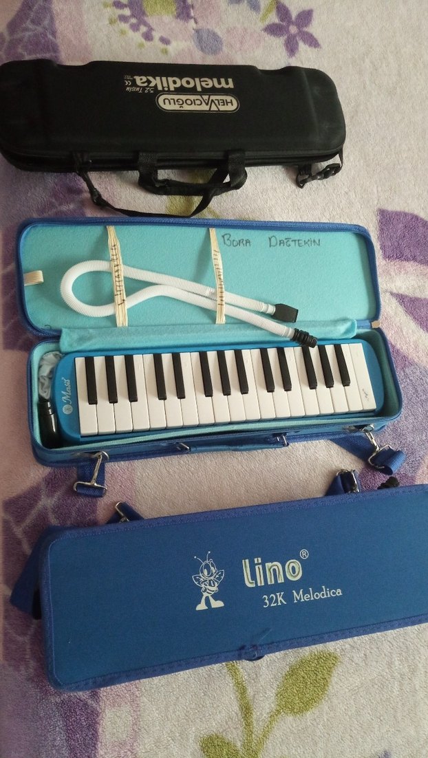 Lino 32 Tuşlu Mavi Melodika - Görsel 2