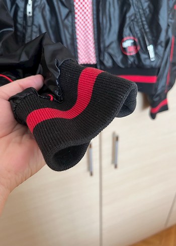 36 Beden siyah Renk Fermuarlı Siyah Spor Kadın Ceket
