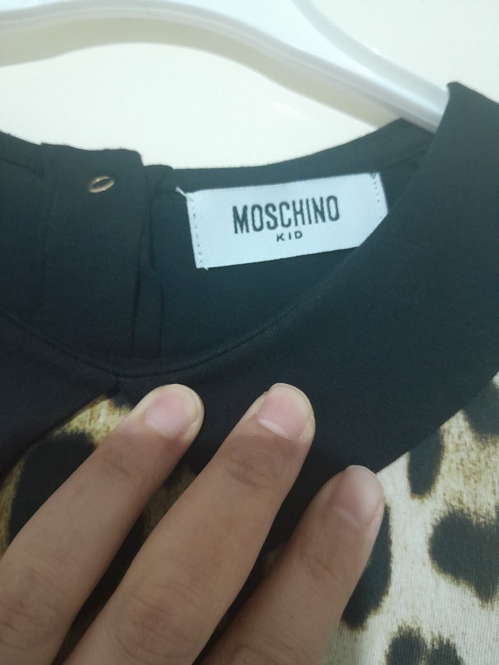 Kahverengi Leopar Desenli çocuk Bluz - Görsel 4