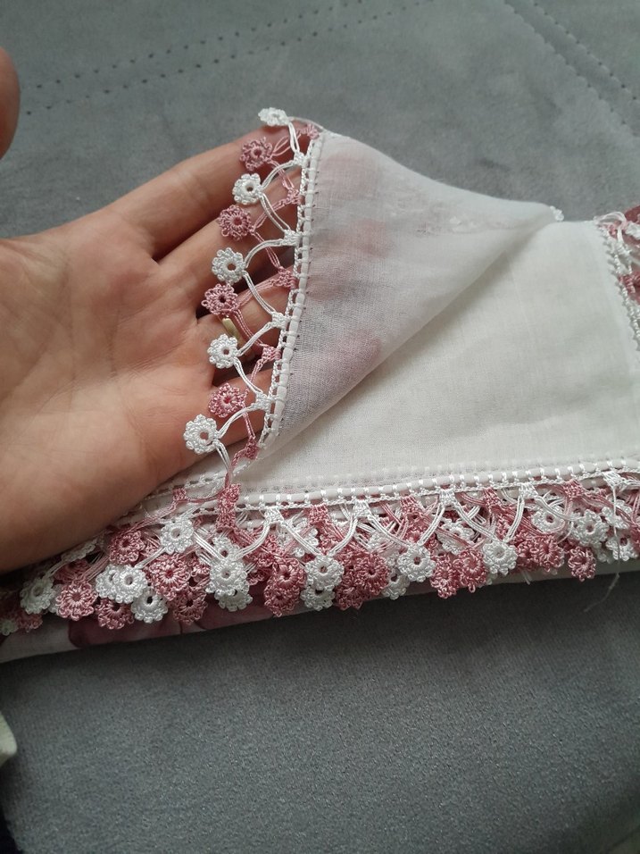 kullanılmış yazma tülbenti değiştirip kullanılabilir - Görsel 2