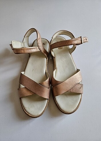 Clarks gold rose sandalet