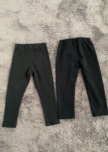 LC Waikiki Kız Çocuk Siyah Basic Taytlar