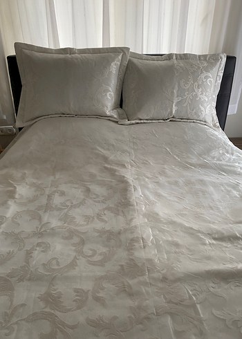 Beyaz Desensiz Yatak Örtüsü - Görsel 6