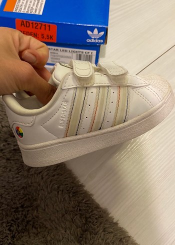 Süperstar led lights spor ayakkabı - Görsel 4