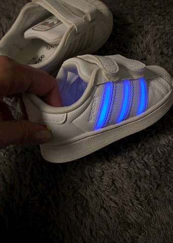 Süperstar led lights spor ayakkabı - Görsel 11