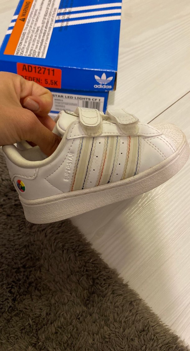 Süperstar led lights spor ayakkabı - Görsel 4