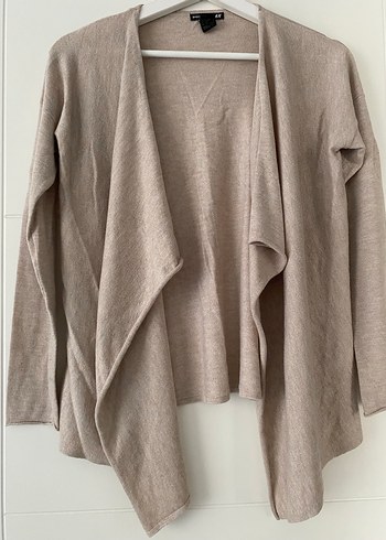 Bej Kadın  Salaş Midi Hırka - Görsel 4