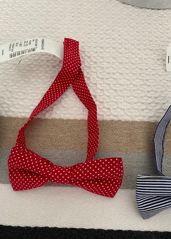 Çocuklar için Üçlü Desenli Papyon Seti - Görsel 3