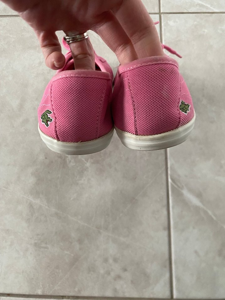 Pembe Bağcıklı Kadın Spor Ayakkabı - Görsel 2