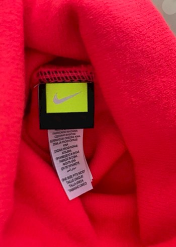 Pembe Kadın Nike Örgü Bere - Görsel 5