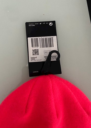 Pembe Kadın Nike Örgü Bere - Görsel 3