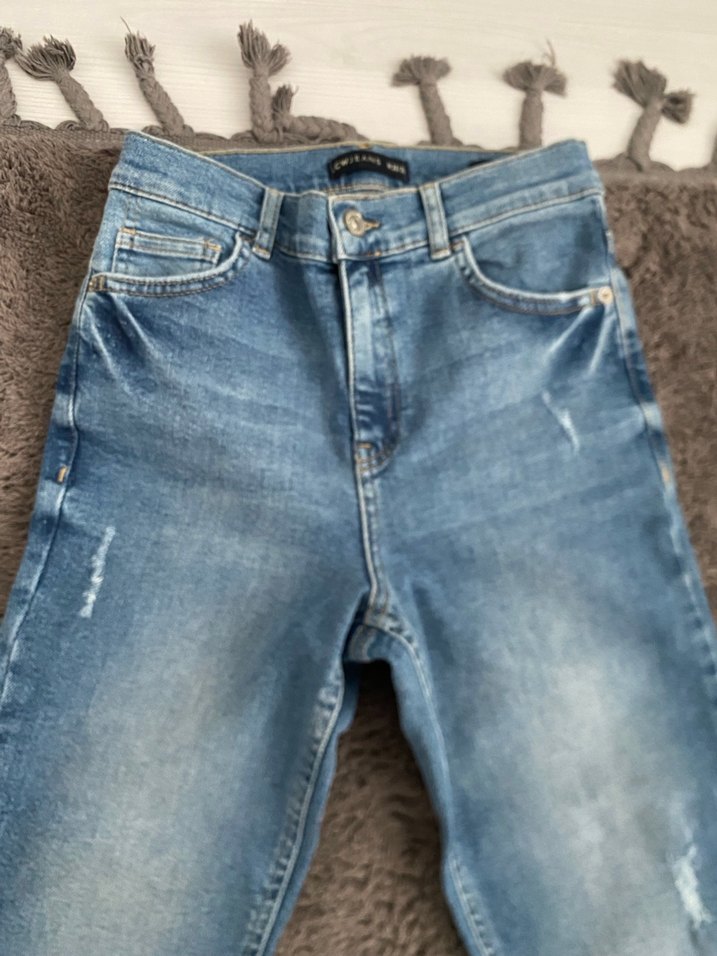 Kadın Açık Mavi Denim Jean Pantolon - Görsel 3