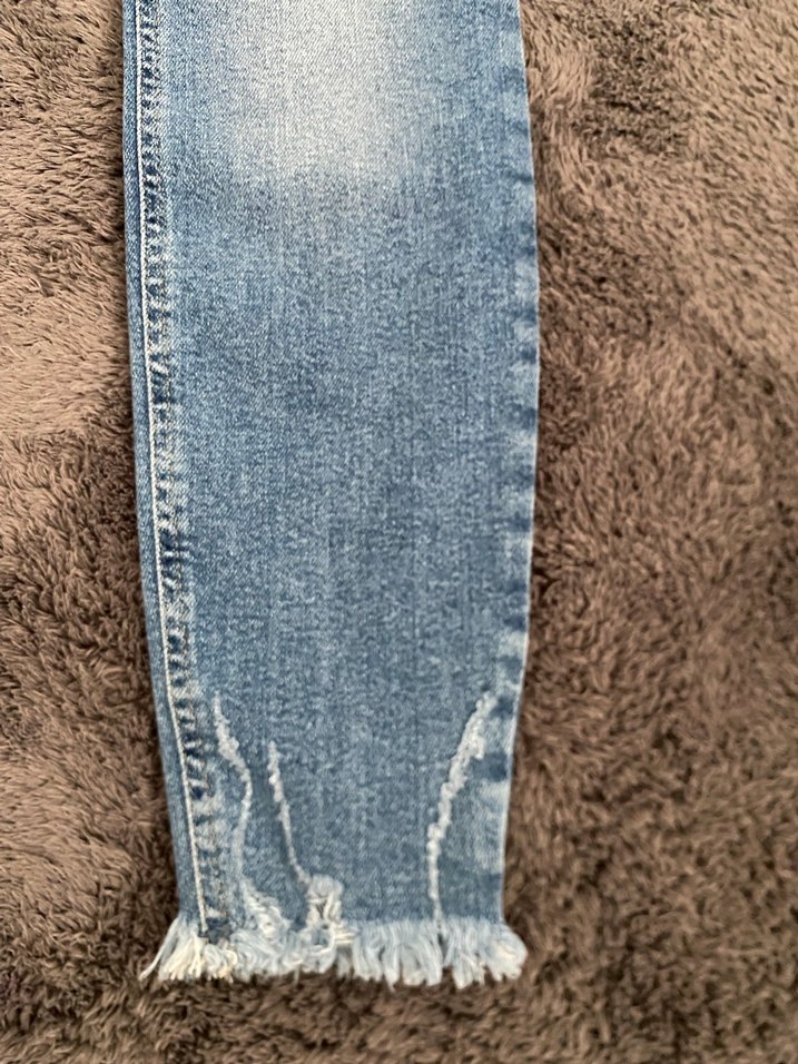 Kadın Açık Mavi Denim Jean Pantolon - Görsel 4