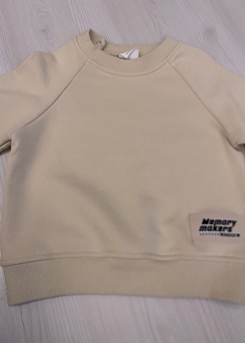 Bej Erkek Çocuk Sweatshirt Uzun Kollu - Görsel 9