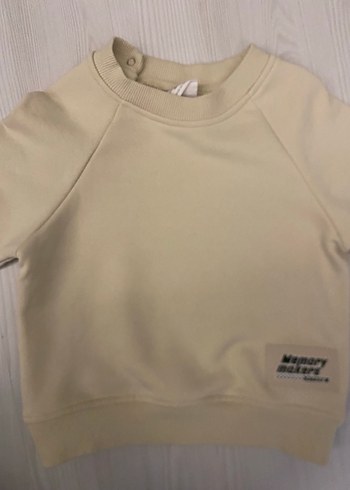 Bej Erkek Çocuk Sweatshirt Uzun Kollu - Görsel 5