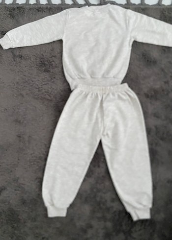 Gri Baskılı Erkek Çocuk Eşofman Takımı - Görsel 5