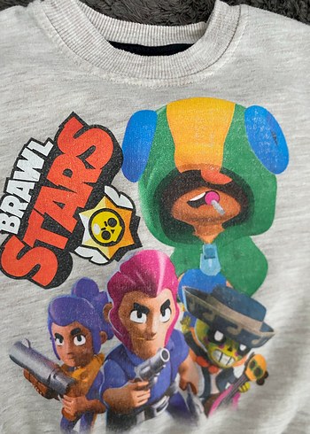 Gri Baskılı Erkek Çocuk Eşofman Takımı - Görsel 7