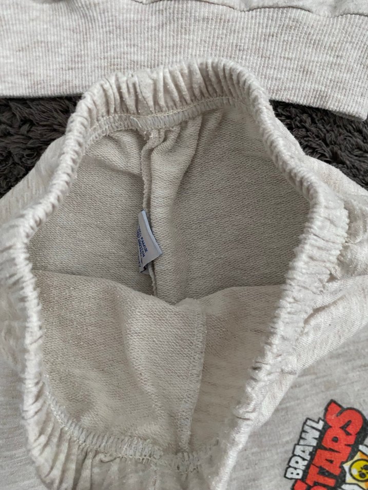 Gri Baskılı Erkek Çocuk Eşofman Takımı - Görsel 4