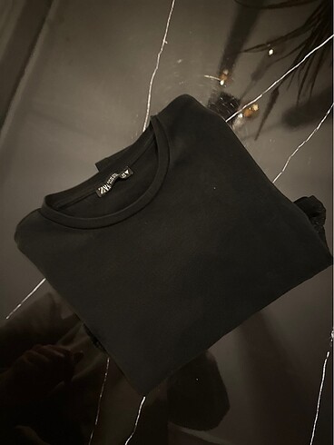 m Beden siyah Renk Zara crop