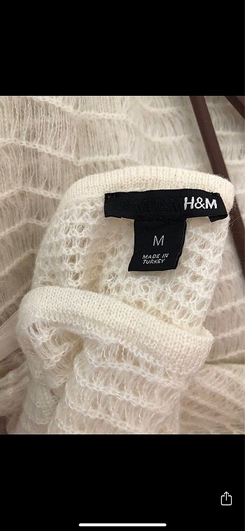 m Beden H&M örgülü tunik