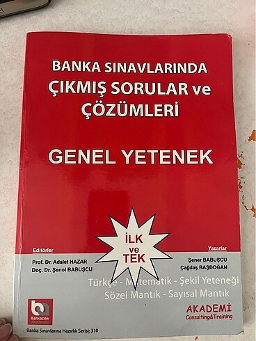 Banka çıkmış sorular