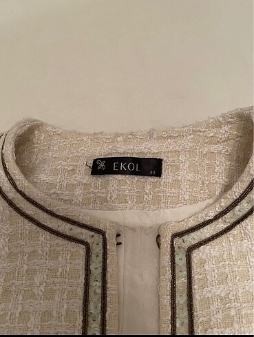 Ekol Ekol Tüvit ceket