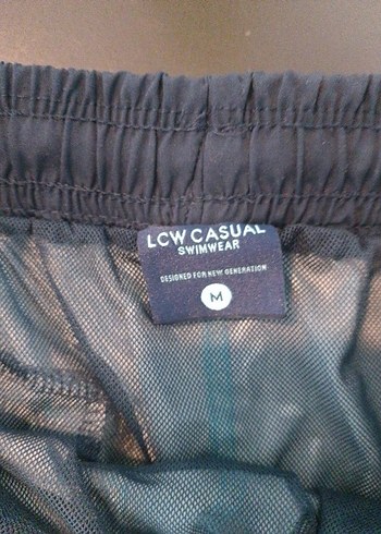 Erkek Mavi Yaprak Desenli Rahat Kesim Mayo - Görsel 2