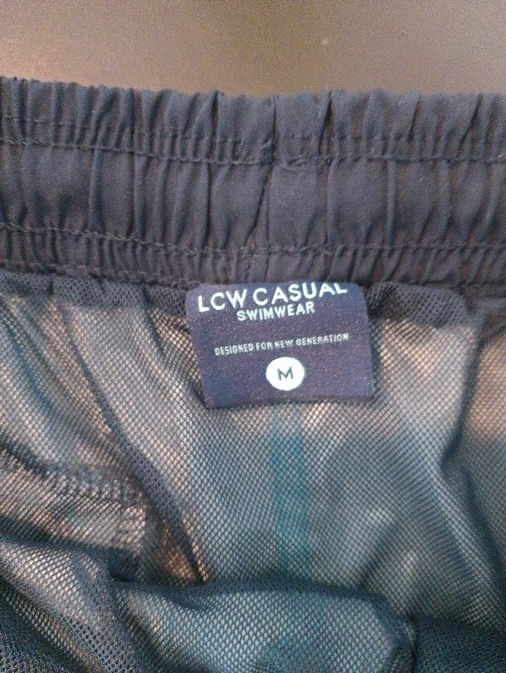 Erkek Mavi Yaprak Desenli Rahat Kesim Mayo - Görsel 2