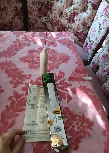 Beden Beyaz Mini Köpük Mikseri