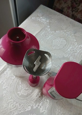 Arnica Lara Pembe Blender ve Doğrayıcı Seti - Görsel 3