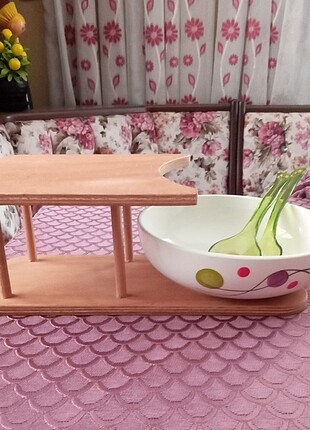 KASELİ AHŞAP KESME STANDI