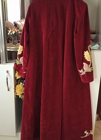 ELİŞİ KADİFE KAFTAN - Görsel 5