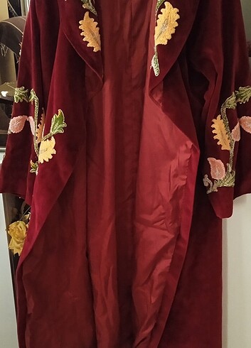 ELİŞİ KADİFE KAFTAN - Görsel 6