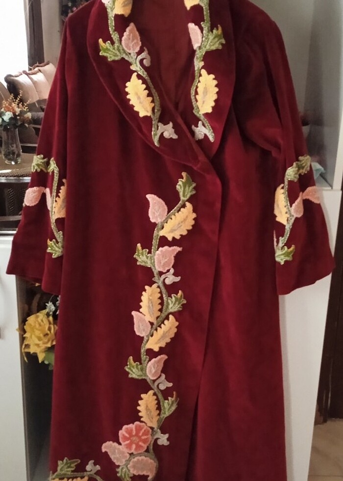 ELİŞİ KADİFE KAFTAN - Görsel 2