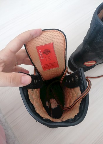 Harley davidson 38 numara siyah bot bayan - Görsel 7