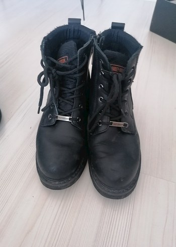 Harley davidson 38 numara siyah bot bayan - Görsel 7