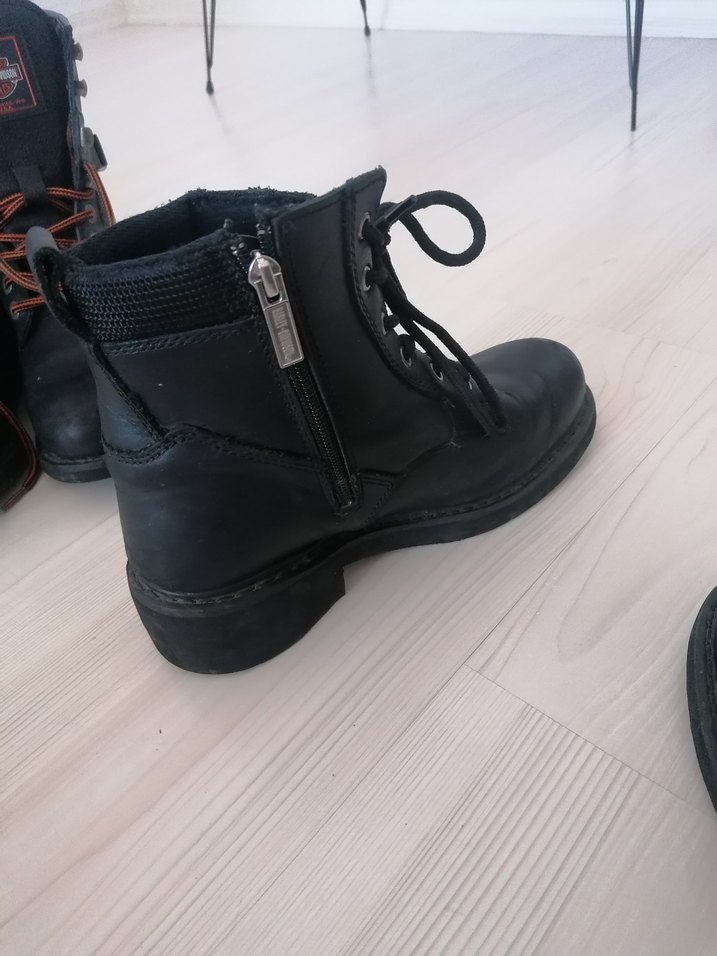Harley davidson 38 numara siyah bot bayan - Görsel 2