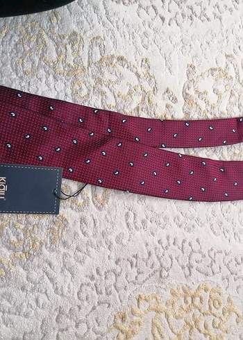 Bordo Desenli Erkek Kravat - Görsel 4