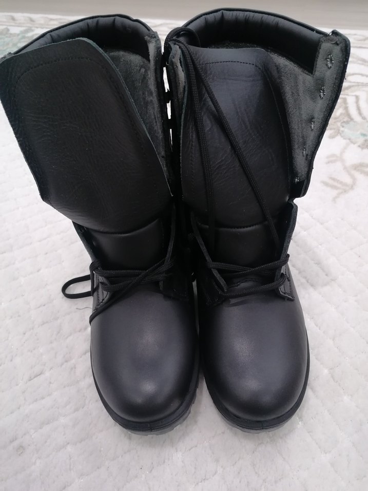 Diger Siyah Kamuflaj Desenli Erkek Bot - Görsel 4