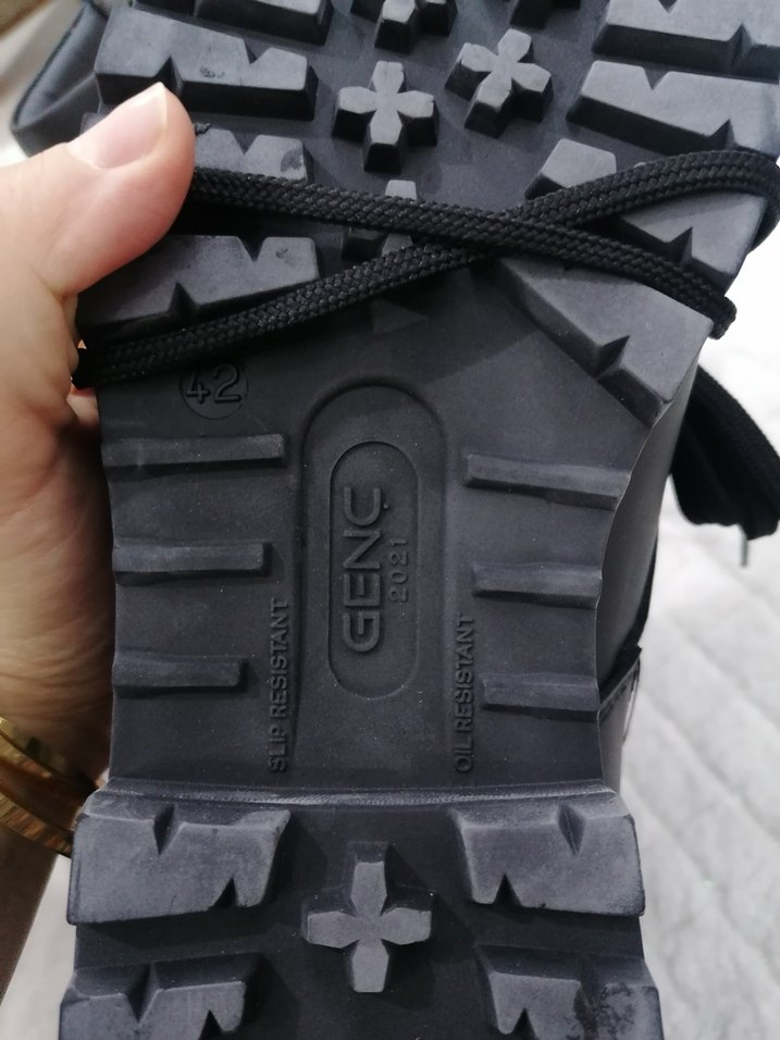 Diger Siyah Kamuflaj Desenli Erkek Bot - Görsel 3